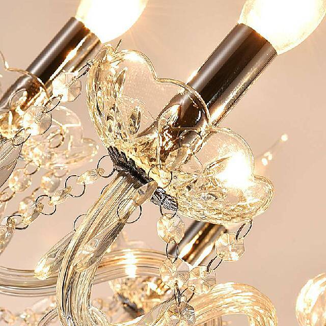 elegant crystal chandelier