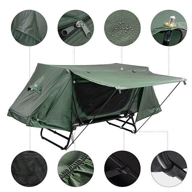 one man cot tent